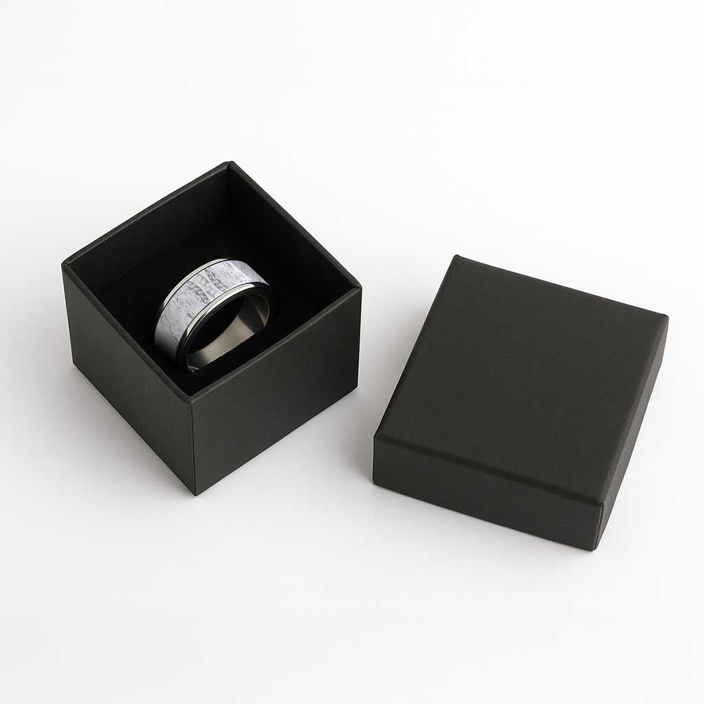 Traditional Polynesian Maori Tattoo White Color Classic Ring - Polynesian Pride