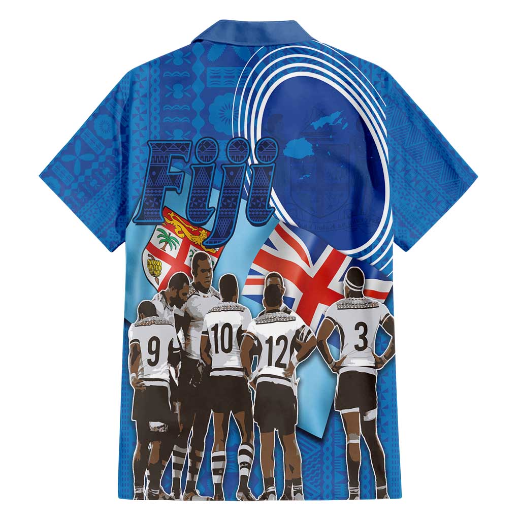 Fiji Rugby Sevens Family Matching Short Sleeve Bodycon Dress and Hawaiian Shirt Commemorate Gold Medal - Rio de Janeiro 2016 LT03 - Polynesian Pride