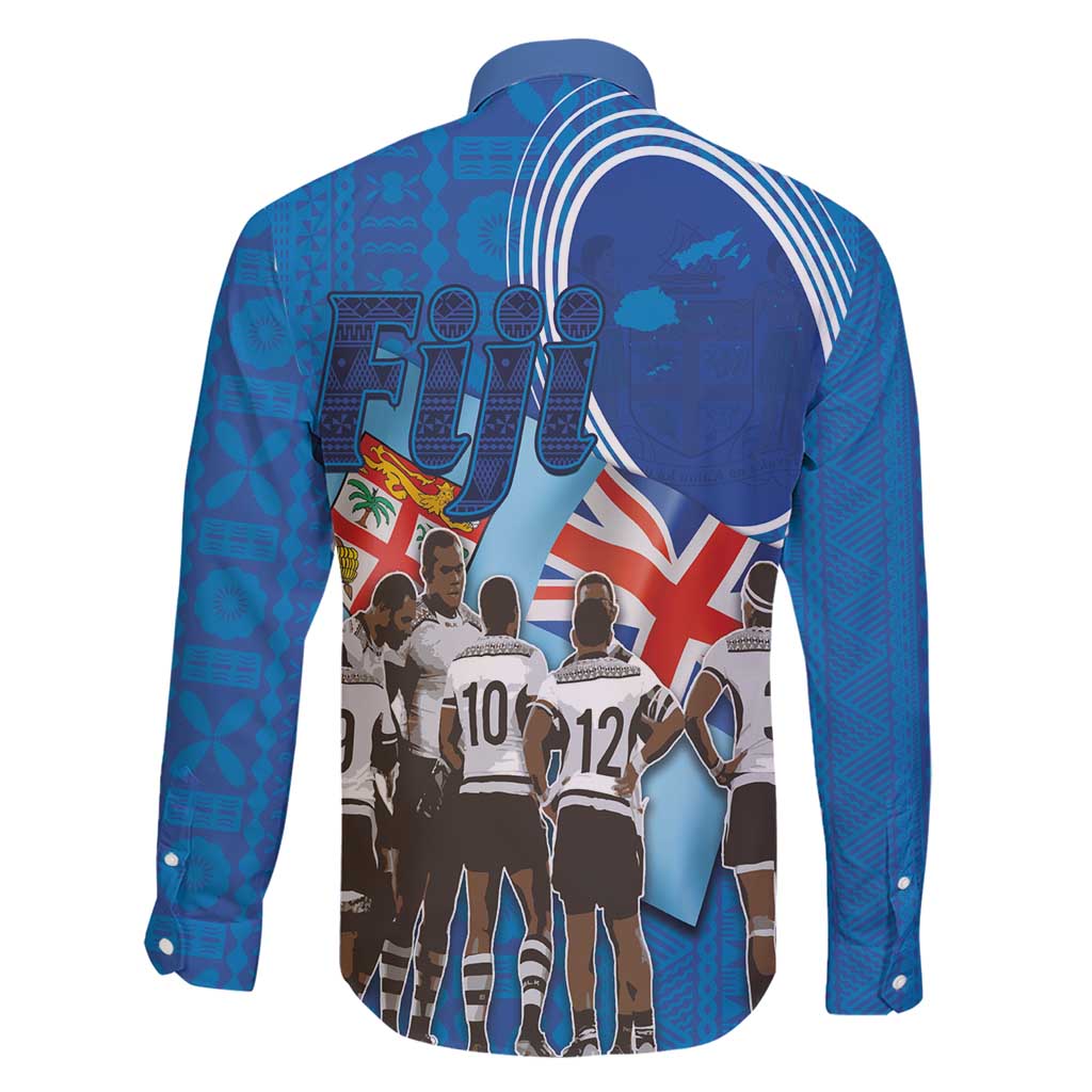 Fiji Rugby Sevens Family Matching Short Sleeve Bodycon Dress and Hawaiian Shirt Commemorate Gold Medal - Rio de Janeiro 2016 LT03 - Polynesian Pride