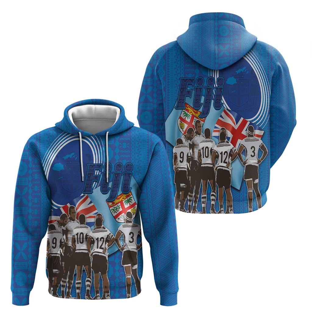 Fiji Rugby Sevens Hoodie Commemorate Gold Medal - Rio de Janeiro 2016 LT03 - Polynesian Pride