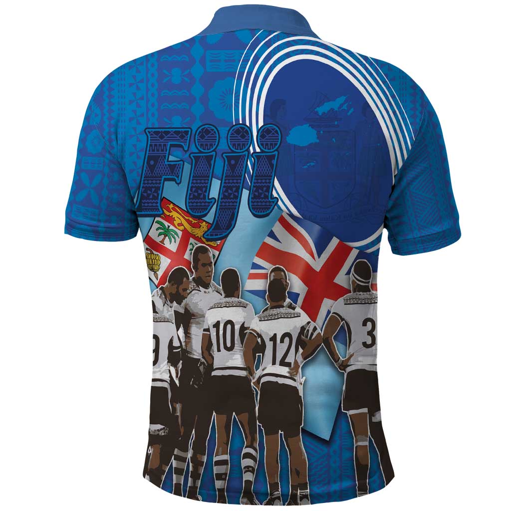 Fiji Rugby Sevens Polo Shirt Commemorate Gold Medal - Rio de Janeiro 2016