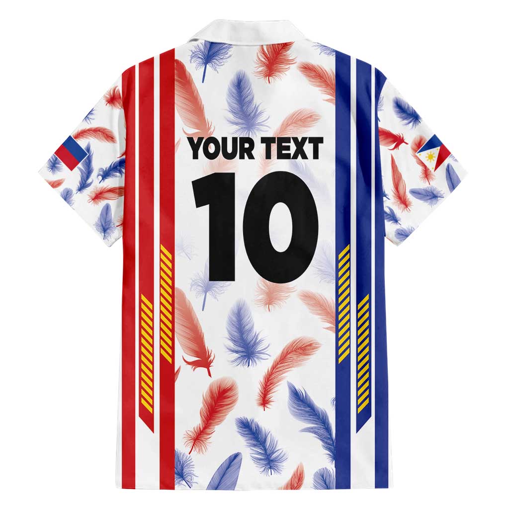 Custom Philippines Champions Football Jersey Family Matching Puletasi and Hawaiian Shirt