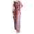 Hawaiian Lei Family Matching Tank Maxi Dress and Hawaiian Shirt National Flag Striped Style