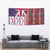Hawaiian Lei Tapestry National Flag Striped Style