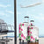 Hawaiian Hibiscus and Art Polynesian Tattoo Luggage Cover White Color