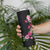 Hawaiian Hibiscus and Art Polynesian Tattoo Skinny Tumbler Black Color