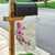 Hawaiian Hibiscus and Art Polynesian Tattoo Garden Flag Beige Color