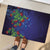 Matariki New Zealand Maori and Pohutukawa Rubber Doormat Galaxy Blue Sky Style