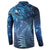 Matariki New Zealand Maori Silver Fern Button Sweatshirt Galaxy Blue Sky Style