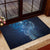 Matariki New Zealand Maori Silver Fern Rubber Doormat Galaxy Blue Sky Style