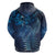 Matariki New Zealand Maori Silver Fern Zip Hoodie Galaxy Blue Sky Style