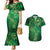 Matariki New Zealand Maori Silver Fern Couples Matching Mermaid Dress and Hawaiian Shirt Galaxy Green Sky Style