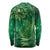 Matariki New Zealand Maori Silver Fern Long Sleeve Shirt Galaxy Green Sky Style
