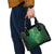 Matariki New Zealand Maori Silver Fern Shoulder Handbag Galaxy Green Sky Style