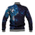 Matariki New Zealand Maori Koru Art Tattoo Baseball Jacket New Year Galaxy Blue Sky Style