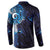 Matariki New Zealand Maori Koru Art Tattoo Button Sweatshirt New Year Galaxy Blue Sky Style