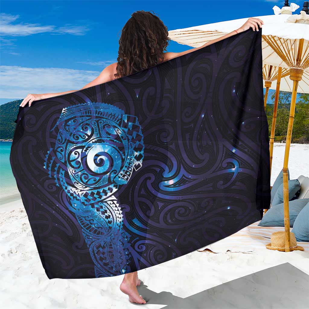 Matariki New Zealand Maori Koru Art Tattoo Sarong New Year Galaxy Blue Sky Style