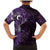 Matariki New Zealand Maori Koru Art Tattoo Family Matching Mermaid Dress and Hawaiian Shirt New Year Galaxy Purple Sky Style