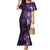Matariki New Zealand Maori Koru Art Tattoo Family Matching Mermaid Dress and Hawaiian Shirt New Year Galaxy Purple Sky Style