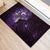 Matariki New Zealand Maori Koru Art Tattoo Rubber Doormat New Year Galaxy Purple Sky Style