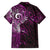 Matariki New Zealand Maori Koru Art Tattoo Family Matching Off Shoulder Maxi Dress and Hawaiian Shirt New Year Galaxy Pink Sky Style