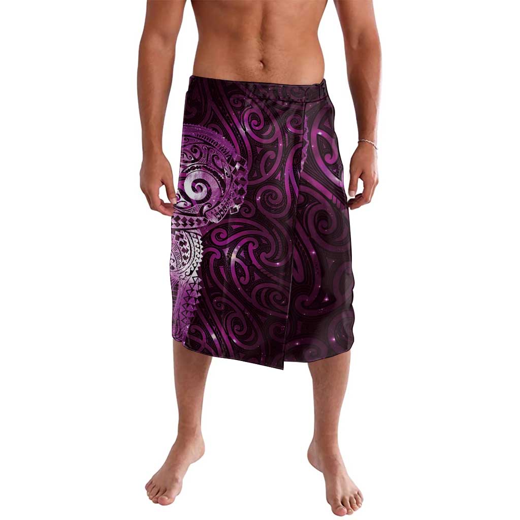 Matariki New Zealand Maori Koru Art Tattoo Lavalava New Year Galaxy Pink Sky Style