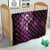 Matariki New Zealand Maori Koru Art Tattoo Quilt New Year Galaxy Pink Sky Style