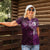 Matariki New Zealand Maori Koru Art Tattoo Women Polo Shirt New Year Galaxy Pink Sky Style