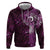 Matariki New Zealand Maori Koru Art Tattoo Zip Hoodie New Year Galaxy Pink Sky Style