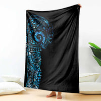 New Zealand Maori Koru Art Traditional Tattoo Blanket Paua Shell LT03 - Polynesian Pride