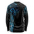 New Zealand Maori Koru Art Traditional Tattoo Long Sleeve Shirt Paua Shell