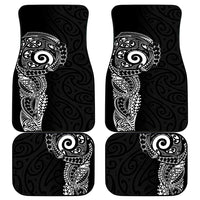 New Zealand Maori Koru Art Traditional Tattoo Car Mats Simple Style