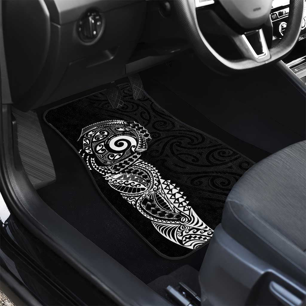 New Zealand Maori Koru Art Traditional Tattoo Car Mats Simple Style