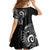 New Zealand Maori Koru Art Traditional Tattoo Kid Short Sleeve Dress Simple Style