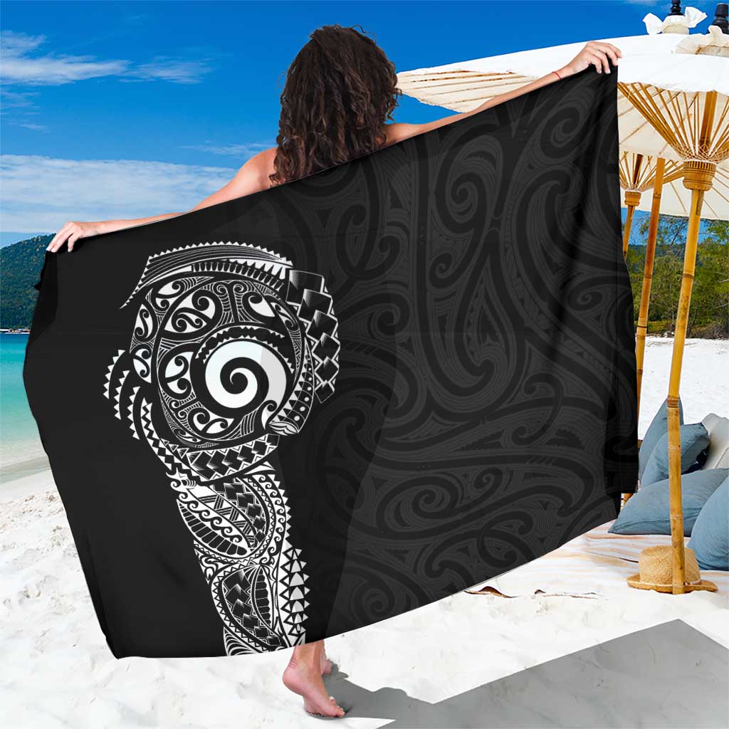New Zealand Maori Koru Art Traditional Tattoo Sarong Simple Style
