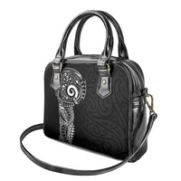 New Zealand Maori Koru Art Traditional Tattoo Shoulder Handbag Simple Style LT03 - Polynesian Pride