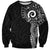 New Zealand Maori Koru Art Traditional Tattoo Sweatshirt Simple Style