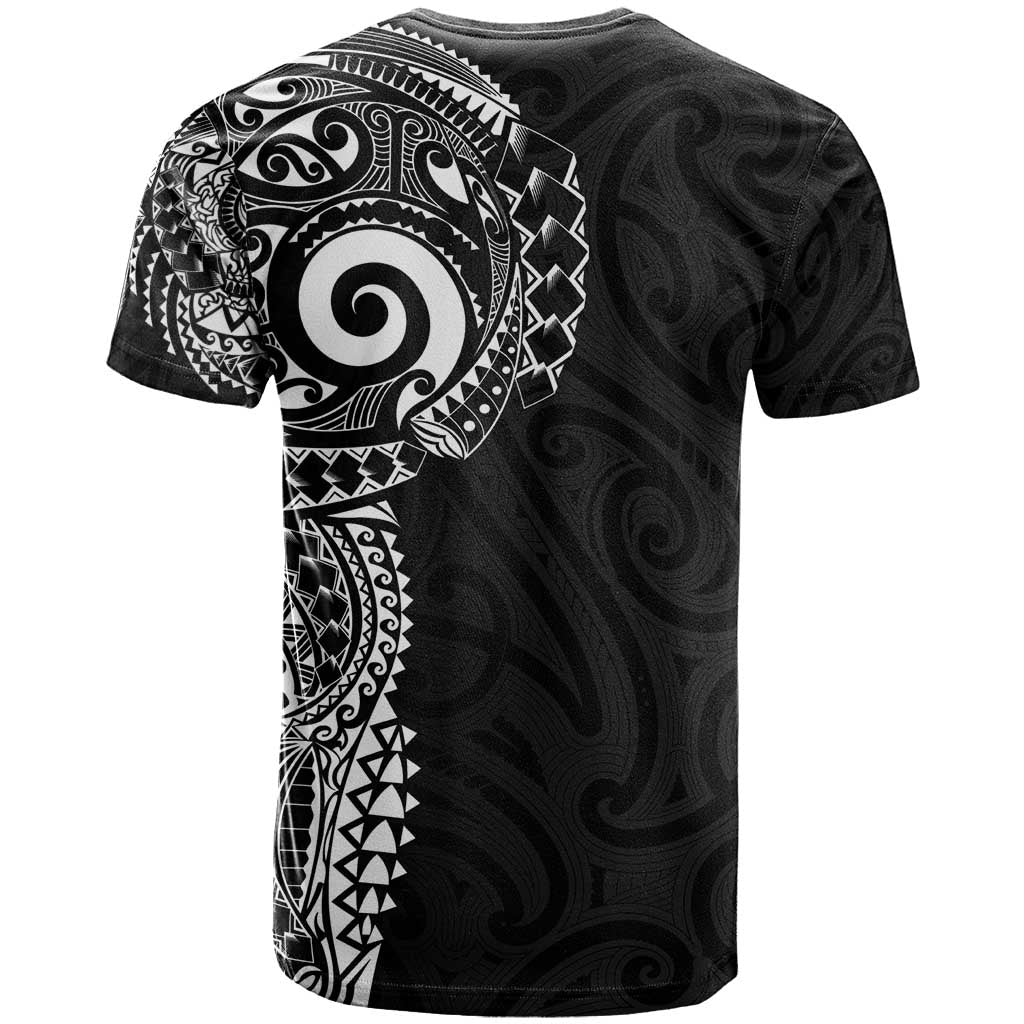 New Zealand Maori Koru Art Traditional Tattoo T Shirt Simple Style