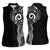 New Zealand Maori Koru Art Traditional Tattoo Women Sleeveless Polo Shirt Simple Style