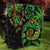 New Zealand Koru Plants and Pohutukawa Quilt Maori Tattoo Pattern