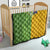 Cook Islands Language Week Quilt Tatau Pattern and Rarotongan Alphabet - Polynesian Pride