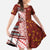 Tonga Language Week Family Matching Off Shoulder Maxi Dress and Hawaiian Shirt Ngatu Pattern and Tongan Alphabet - Polynesian Pride