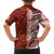 Tonga Language Week Family Matching Summer Maxi Dress and Hawaiian Shirt Ngatu Pattern and Tongan Alphabet - Polynesian Pride