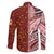 Tonga Language Week Family Matching Summer Maxi Dress and Hawaiian Shirt Ngatu Pattern and Tongan Alphabet - Polynesian Pride