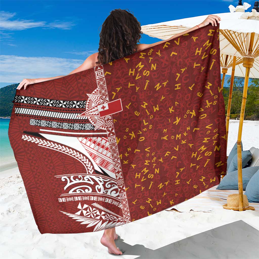Tonga Language Week Sarong Ngatu Pattern and Tongan Alphabet - Polynesian Pride