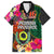 Penama Day Family Matching Long Sleeve Bodycon Dress and Hawaiian Shirt Proud To Be A Ni-Van Beauty Pacific Flower LT03 - Polynesian Pride