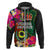 Personalised Penama Day Hoodie Proud To Be A Ni-Van Beauty Pacific Flower LT03 - Polynesian Pride