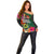 Personalised Penama Day Off Shoulder Sweater Proud To Be A Ni-Van Beauty Pacific Flower LT03 - Polynesian Pride
