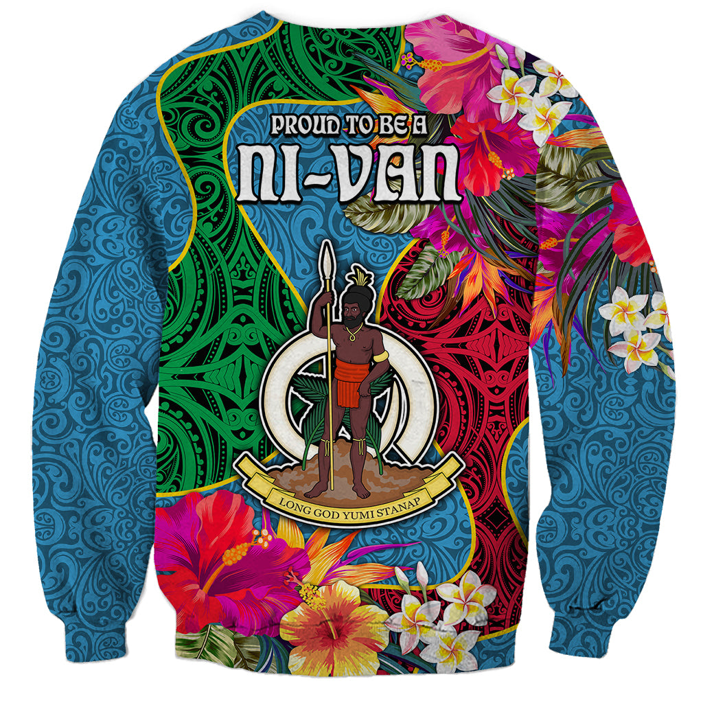 Sanma Day Sweatshirt Proud To Be A Ni-Van Beauty Pacific Flower LT03 - Polynesian Pride