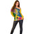 Personalised Malampa Day Off Shoulder Sweater Proud To Be A Ni-Van Beauty Pacific Flower LT03 - Polynesian Pride